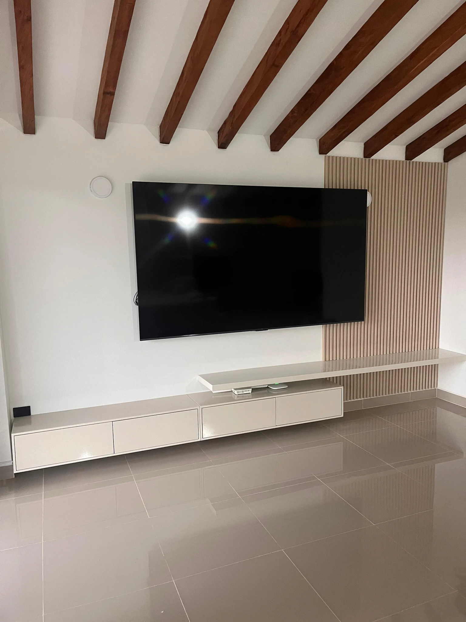Mónica, Centro de TV