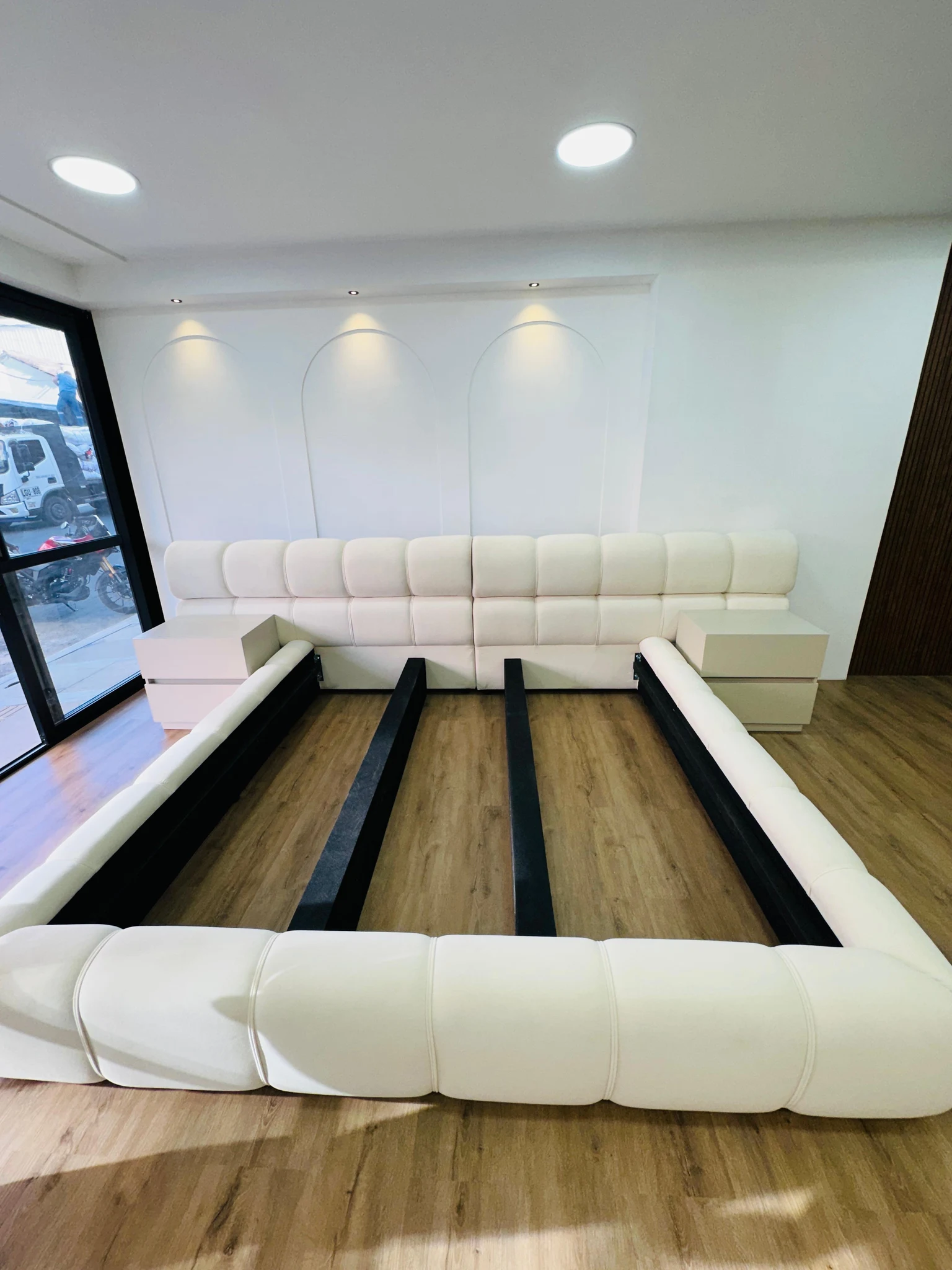 Cama Vela, Camas
